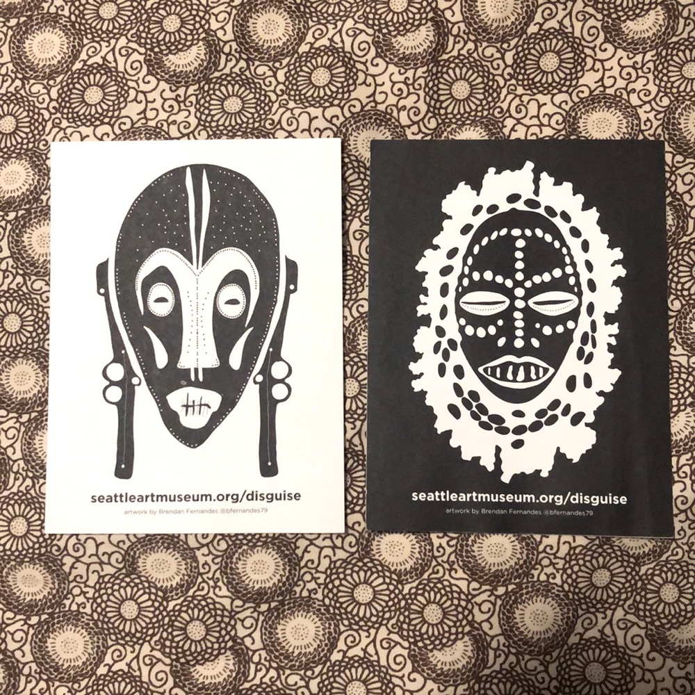 African Art Stickers